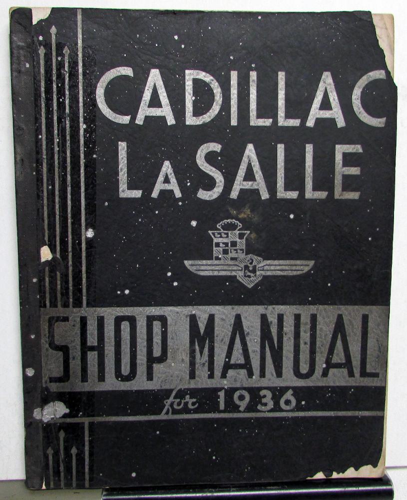 1936 Cadillac 36-30 70 75 80 85 LaSalle 35-50 36-50 Service Shop Manual ORIGINAL