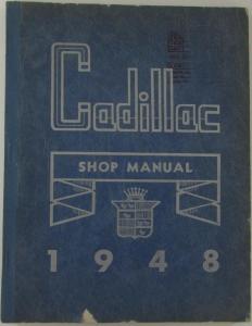 1948 Cadillac 48-61 62 60S 75 and 76 Commercial Cars Service Shop Manual ORIG