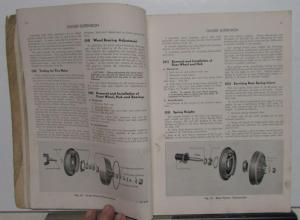 1948 Cadillac 48-61 62 60S 75 and 76 Commercial Cars Service Shop Manual ORIG