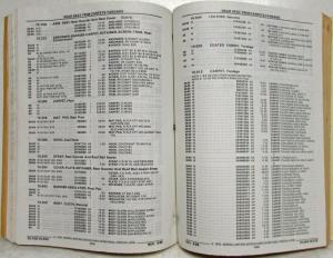 1988-1989 Pontiac Grand Prix Parts and Illustration Catalog