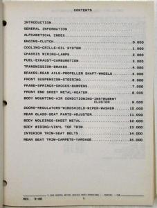 1989 Pontiac Safari Parts and Illustration Catalog