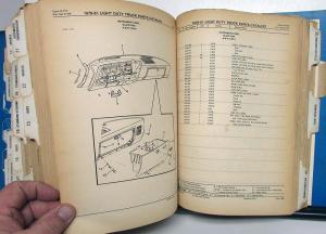 1978-1981 Dodge Light Duty Truck Mopar Parts Book - Warlock - Lil Red Express