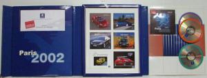2002 Peugeot Paris Motor Show Media Information Press Kit - French Text
