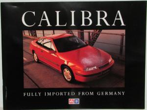 1992 Holden Calibra Oversized Prestige Sales Brochure with Envelope