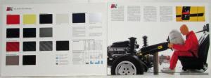 1991-1993 Audi Coupe S2 Oversized Media Info Sales Data Sheets - German Text