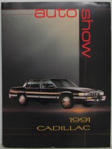 1991 Cadillac Media Information Press Kit - Allante Eldorado Fleetwood DeVille