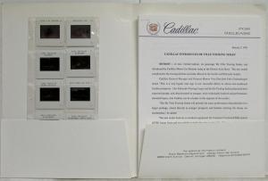 1991 Cadillac Media Information Press Kit - Allante Eldorado Fleetwood DeVille