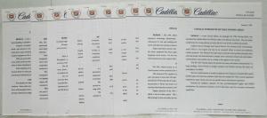 1991 Cadillac Media Information Press Kit - Allante Eldorado Fleetwood DeVille
