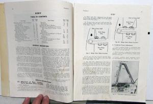 1951 Cadillac Service Shop Manual Supp 51-61, 62, 60S, 75 & 86 Commerical Cars