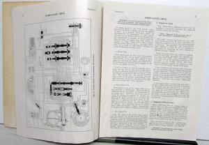 1951 Cadillac Service Shop Manual Supp 51-61, 62, 60S, 75 & 86 Commerical Cars