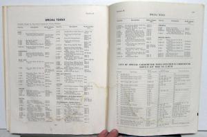1951 Cadillac Service Shop Manual Supp 51-61, 62, 60S, 75 & 86 Commerical Cars