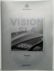 2000 Mercedes-Benz Vision SLA Roadster Media Information Press Kit