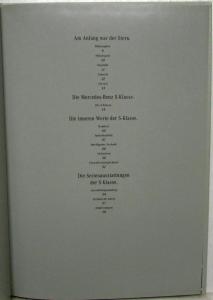 1998 Mercedes-Benz S-Class Prestige Hardbound Sales Brochure Book - German Text