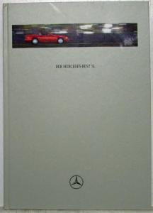 1998 Mercedes-Benz SL-Class Prestige Hardbound Sales Brochure Book - German Text