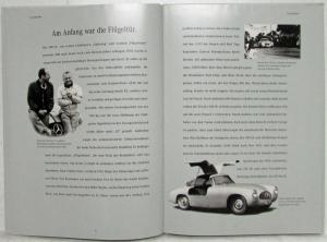 1998 Mercedes-Benz SL-Class Prestige Hardbound Sales Brochure Book - German Text