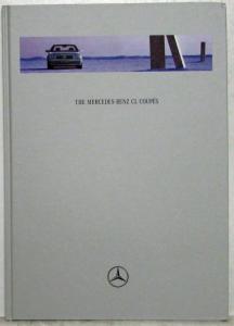 1998 Mercedes-Benz CL Coupes Prestige Hardbound Sales Brochure Book