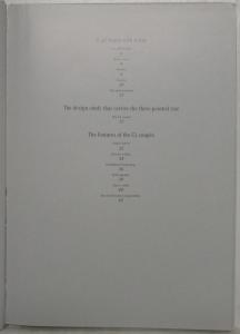 1998 Mercedes-Benz CL Coupes Prestige Hardbound Sales Brochure Book