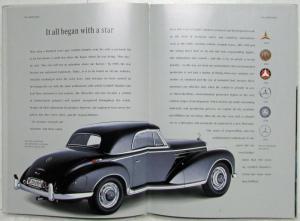 1998 Mercedes-Benz CL Coupes Prestige Hardbound Sales Brochure Book