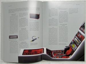 1998 Mercedes-Benz CL Coupes Prestige Hardbound Sales Brochure Book