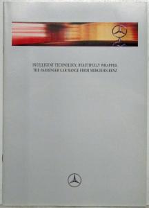 1998 Mercedes-Benz Passenger Car Range Sales Brochure