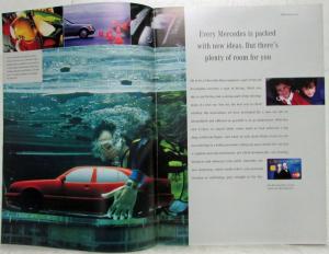 1998 Mercedes-Benz Passenger Car Range Sales Brochure