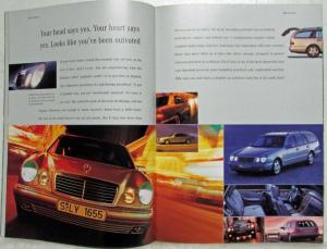 1998 Mercedes-Benz Passenger Car Range Sales Brochure