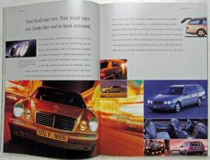 1998 Mercedes-Benz Passenger Car Range Sales Brochure