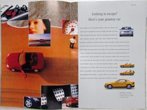 1998 Mercedes-Benz Passenger Car Range Sales Brochure