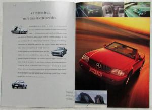 2000 Mercedes-Benz Passenger Car Program Sales Brochure - French Text