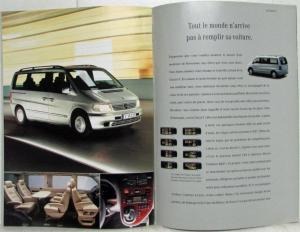 2000 Mercedes-Benz Passenger Car Program Sales Brochure - French Text