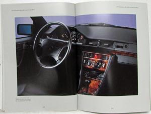 1993 Mercedes-Benz Limousinen 200-400 Sales Brochure - German Text