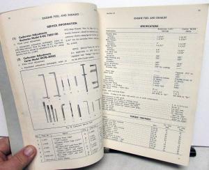 1953 Cadillac Service Shop Manual Supplement 53-62 60S 75 & 86 Commercial Cars