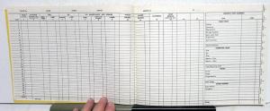 1969 Diamond Reo Trucks Complimentary Cost Record Log Book Original