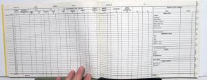 1969 Diamond Reo Trucks Complimentary Cost Record Log Book Original