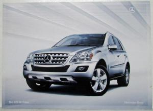 2010 Mercedes-Benz M-Class Sales Brochure