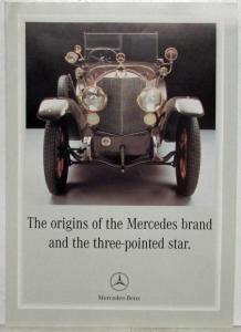 Origins of the Mercedes Brand and 3-Point Star Sales Folder Ad