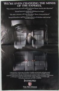 1993 Dodge Intrepid We Are Changing Everything Sales Folder Poster