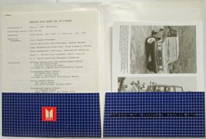 1986 Isuzu Trooper II and PUP Media Information Press Kit