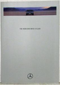 1992 Mercedes-Benz S-Class Sales Brochure