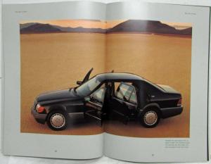 1992 Mercedes-Benz S-Class Sales Brochure