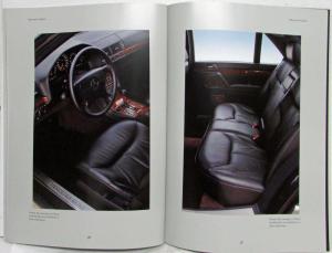 1992 Mercedes-Benz S-Class Sales Brochure