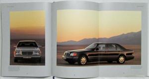 1993 Mercedes-Benz S-Class Sales Brochure - German Text