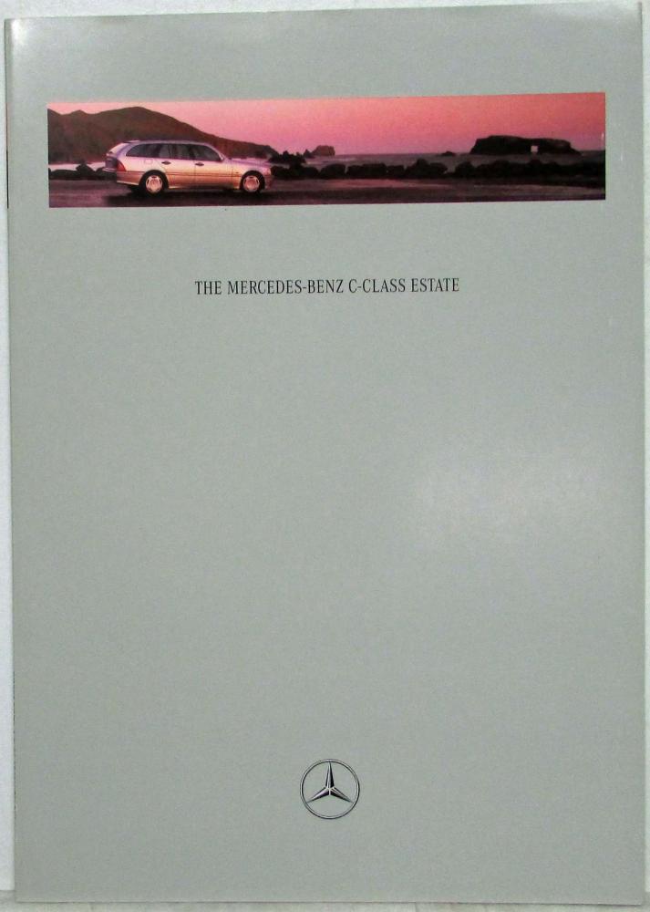 1998 Mercedes-Benz C-Class Estate Sales Brochure