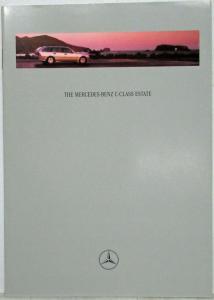1998 Mercedes-Benz C-Class Estate Sales Brochure