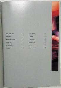 1998 Mercedes-Benz C-Class Estate Sales Brochure