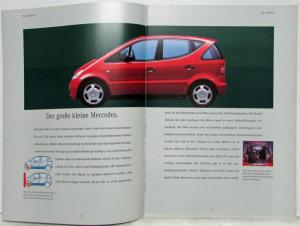1997 Mercedes-Benz Passenger Car Program Sales Brochure - German Text