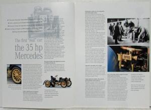 1998 Mercedes-Benz Classic Brochure - The First Modern Automobile