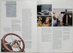 1998 Mercedes-Benz Classic Brochure - The First Modern Automobile