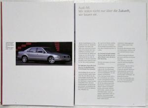 1994 Audi A8 The Quantum Leap Media Information Press Kit - German Text