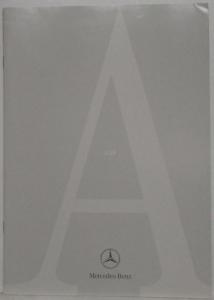 1998 Mercedes-Benz A-Class Sales Brochure